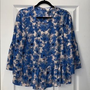 JCrew Peasant Sleeve Blouse